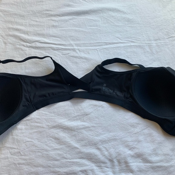 Womens High Support Sculpt Zip Front Bra - All in Motion - Black size 38D EUC - Picture 11 of 12